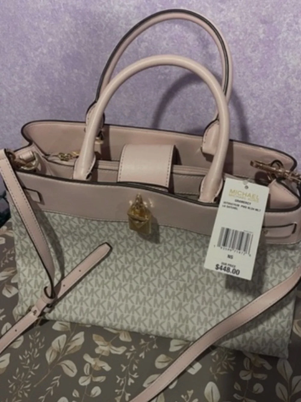 Michael Kors purse: Gramercy Large Satchel - Picture 3 of 5